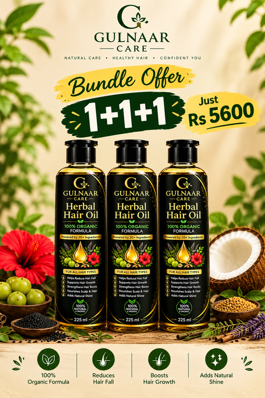 Bundle Offer 3 Gulnaar Hair Oil